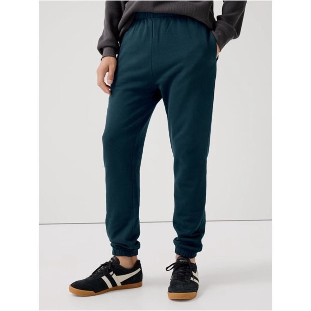 NWOT Pact Sz L Cloud Brushed Fleece Organic Cotton Sweatpant in Celestial Cozy